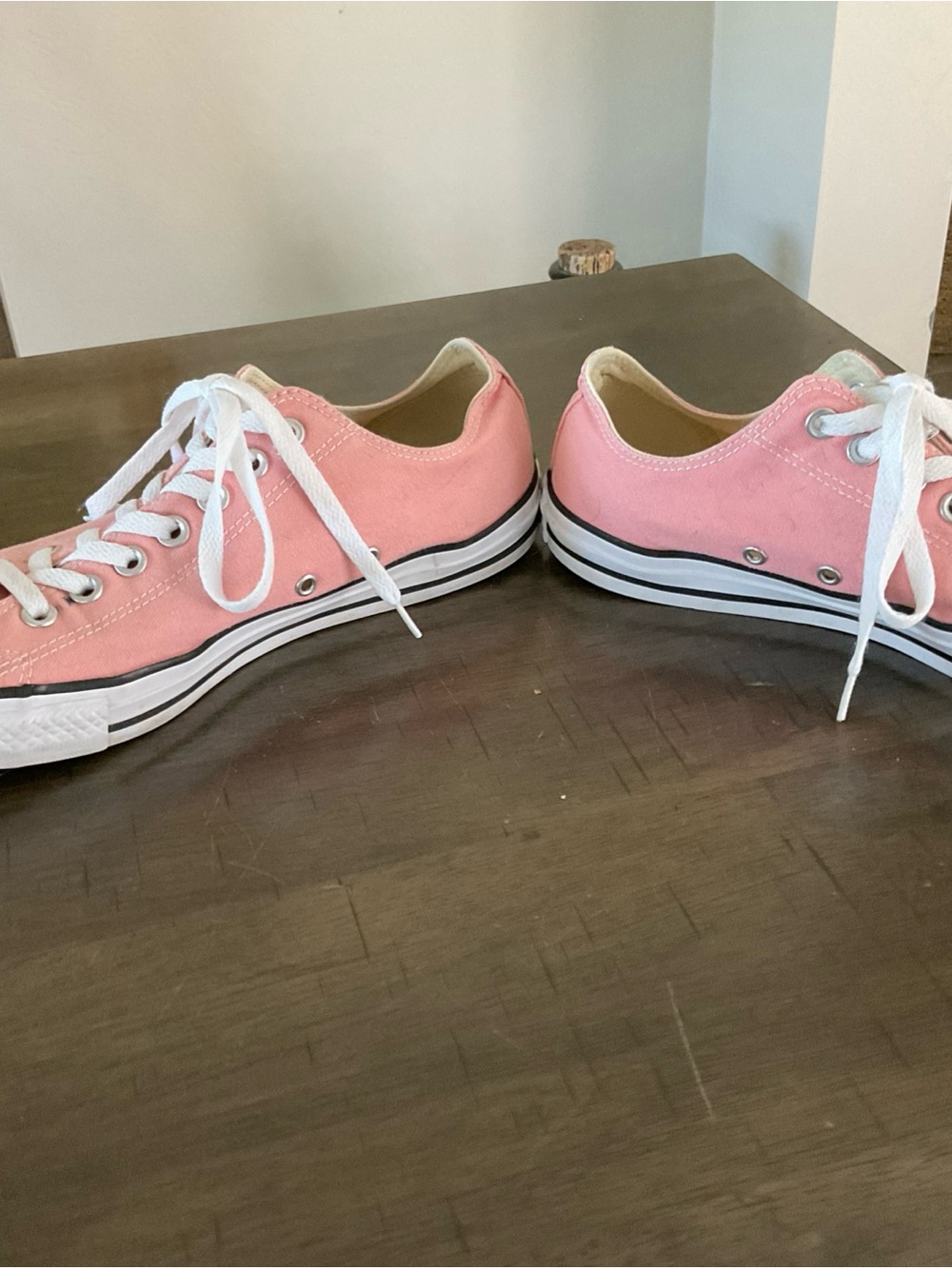 Converse All Star Womens Pink Sneakers Sz 11 - Picture 5 of 9